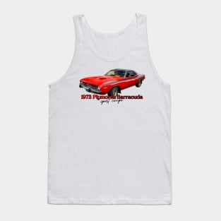 1973 Plymouth Barracuda  Sport Coupe Tank Top